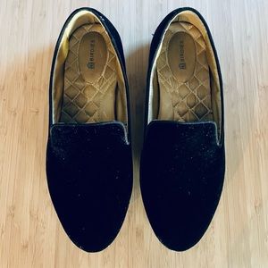 Birdies Starling Velvet Flat